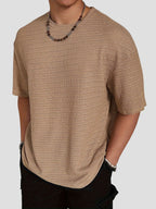 Men’s Loose Textured T-Shirt