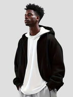 Men’s Fleece Zip Hooded Jacket