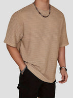 Men’s Loose Textured T-Shirt