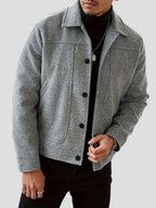 Men’s Button Jacket Regular Fit