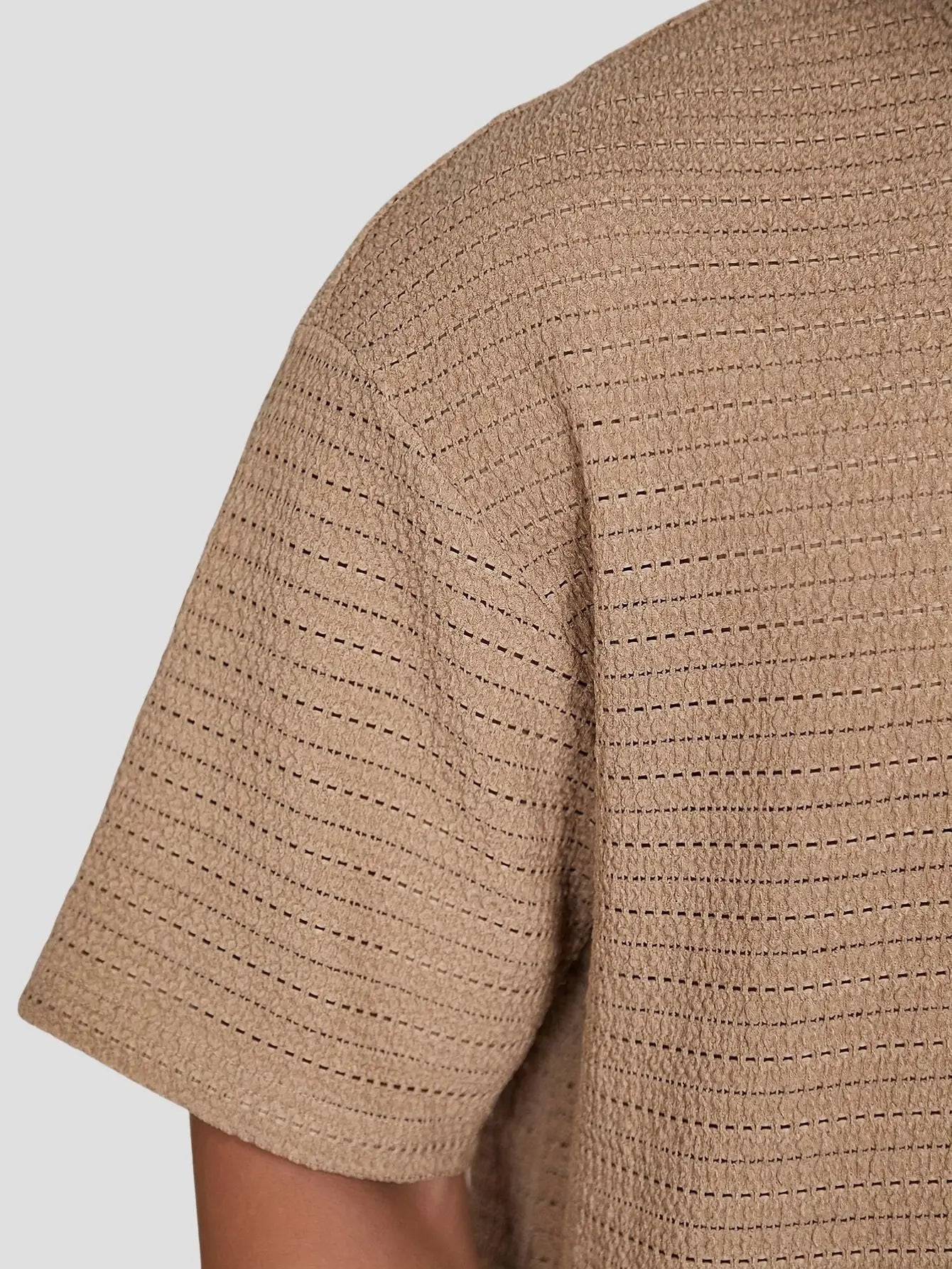 Men’s Loose Textured T-Shirt