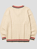 Men’s V-Neck Knit Sweater