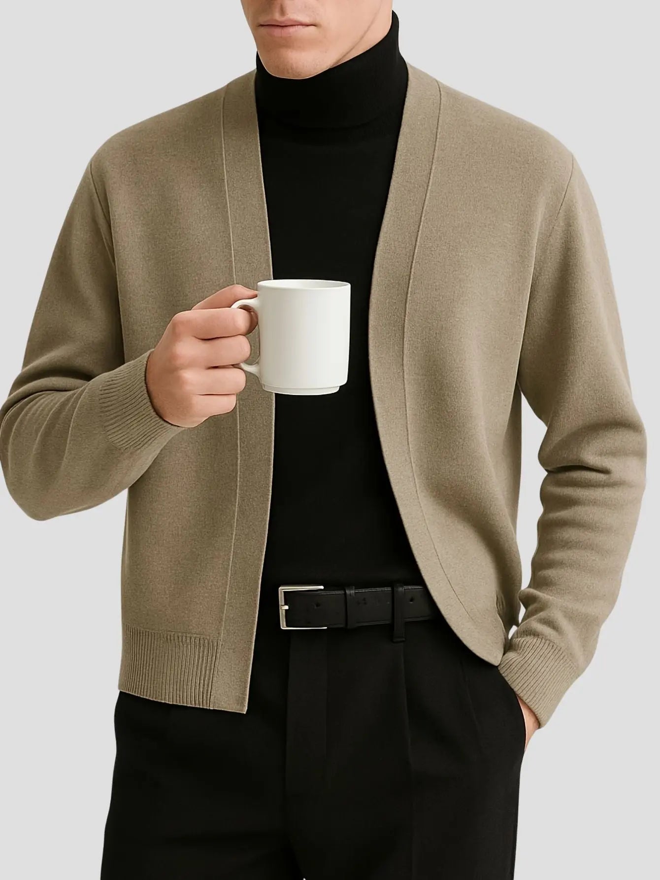 Men’s Stretch Knit Cardigan