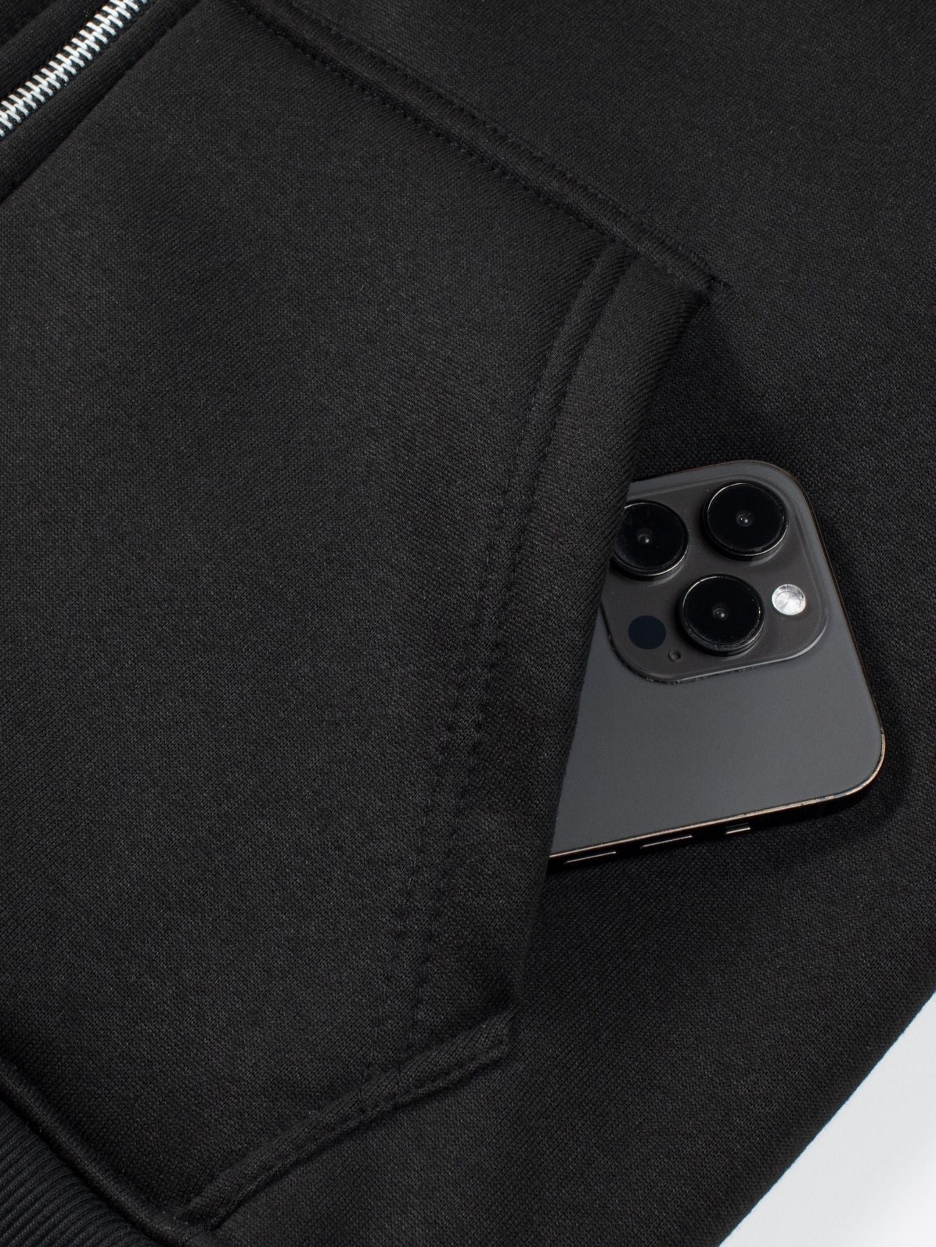 Men’s Fleece Zip Hooded Jacket
