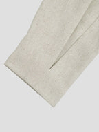 Men’s Linen Texture V-Neck Shirt